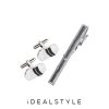 ست کراوات، گیره، دکمه سرآستین و پوشت C-1501-401 ایده آل استایل