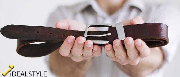 نحوه بستن کمربند برای آقایان پوشاک ایده آل استایل